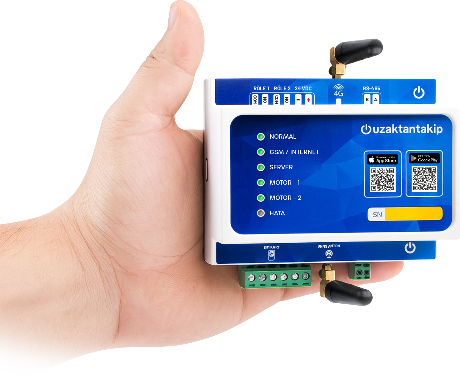 Uzaktan Takip Cihazı - Mobil ve Web Uygulaması